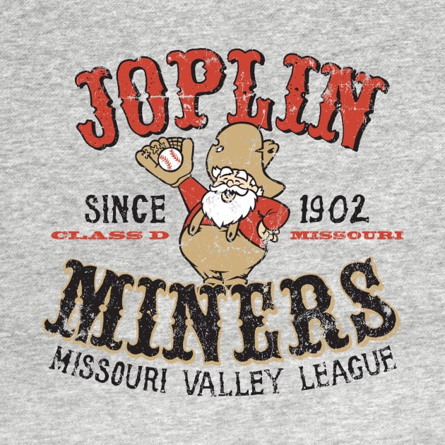 Joplin Miners Baseball by MindsparkCreative